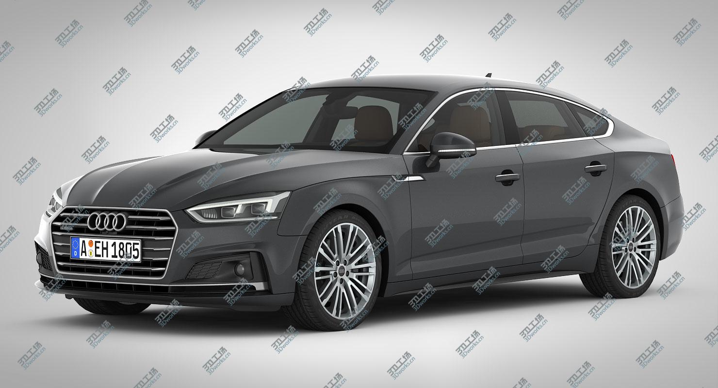 images/goods_img/2021040163/3D Audi A5 Sportback 2018 model/1.jpg